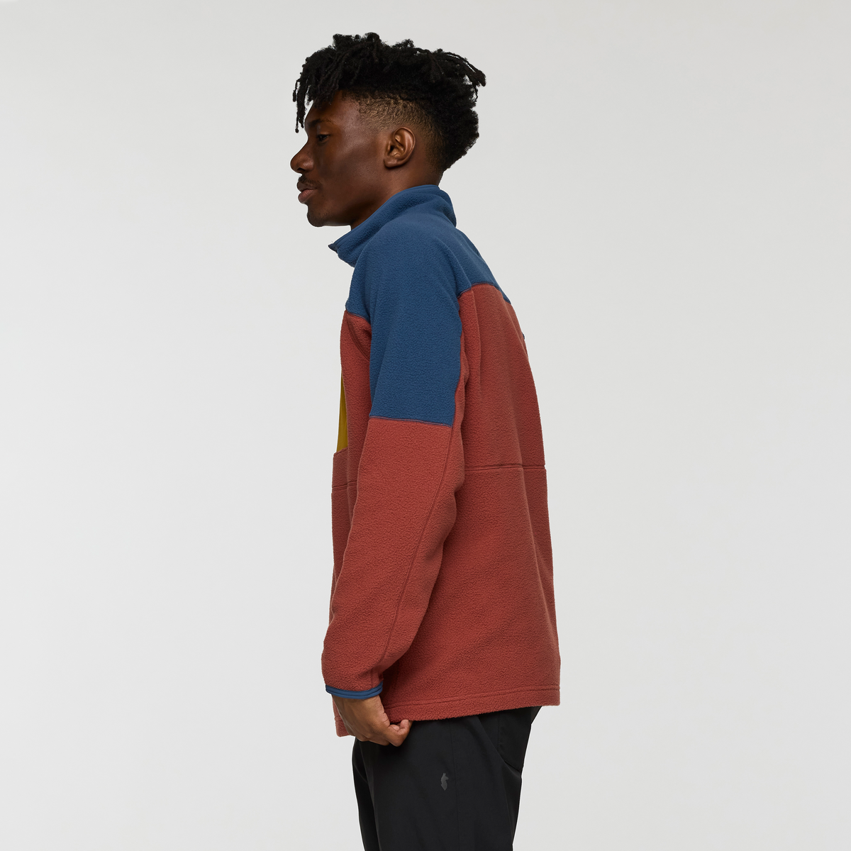 Abrazo Fleece Half Zip Jacket Men's - Image 3