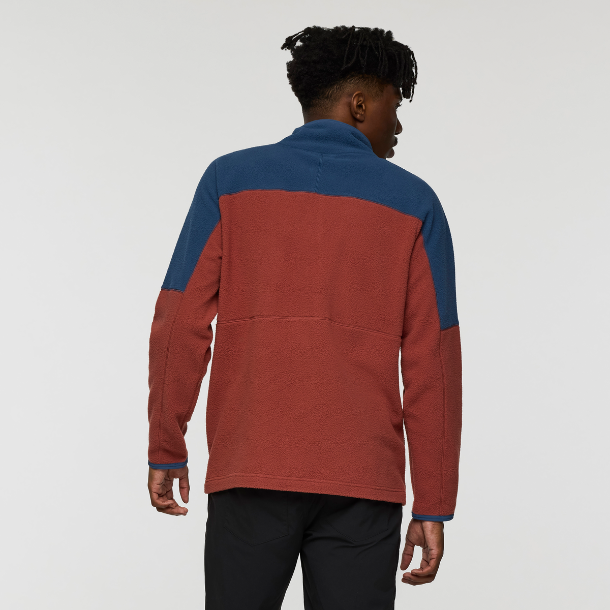 Abrazo Fleece Half Zip Jacket Men's - Image 4