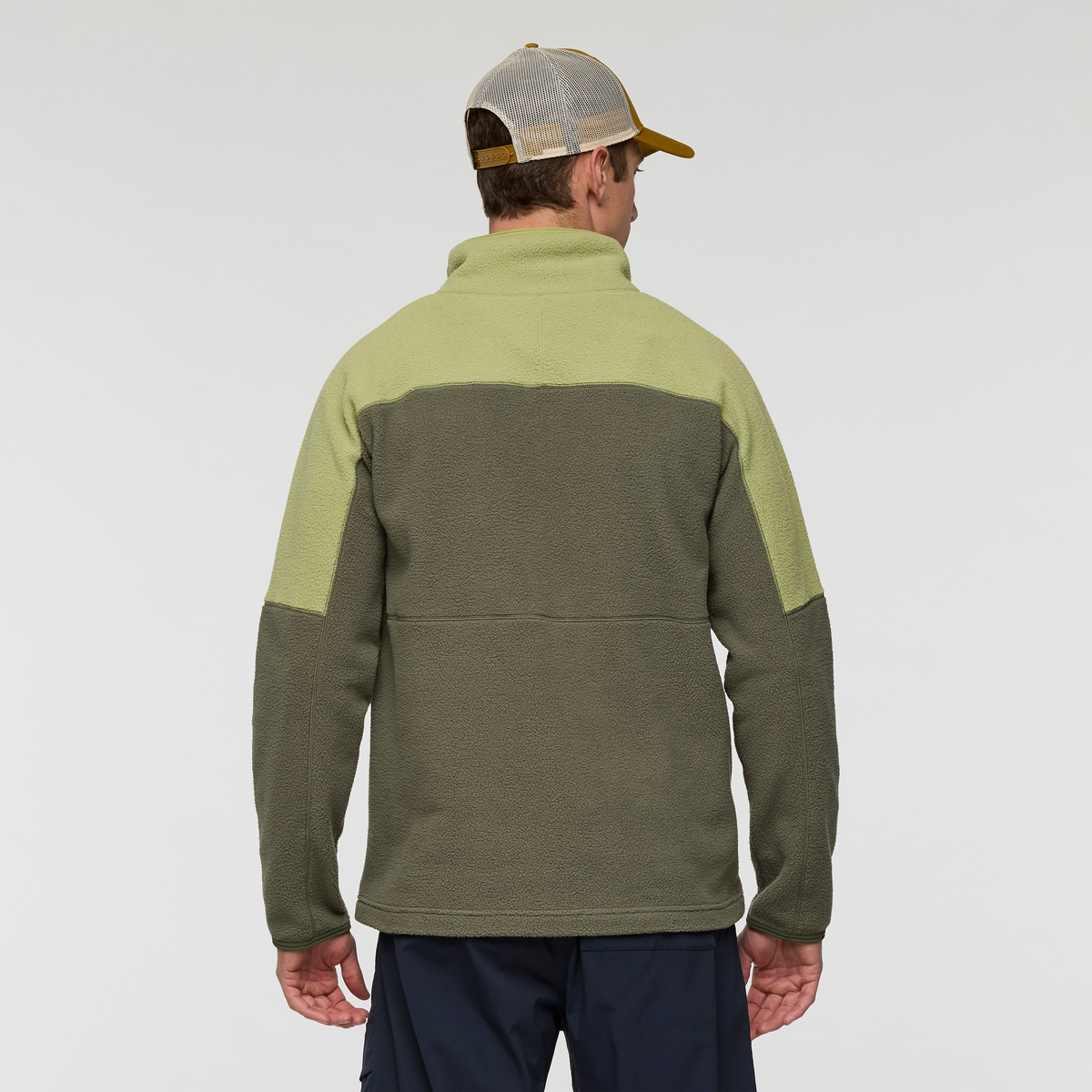 Abrazo Fleece Half Zip Jacket Men's - Image 9