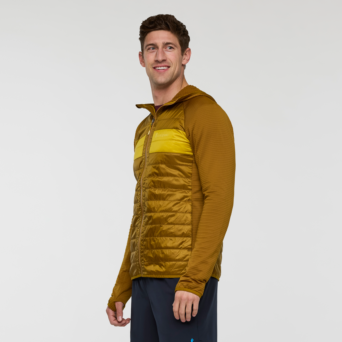 Capa Hybrid Insulated Hooded Jacket Men's