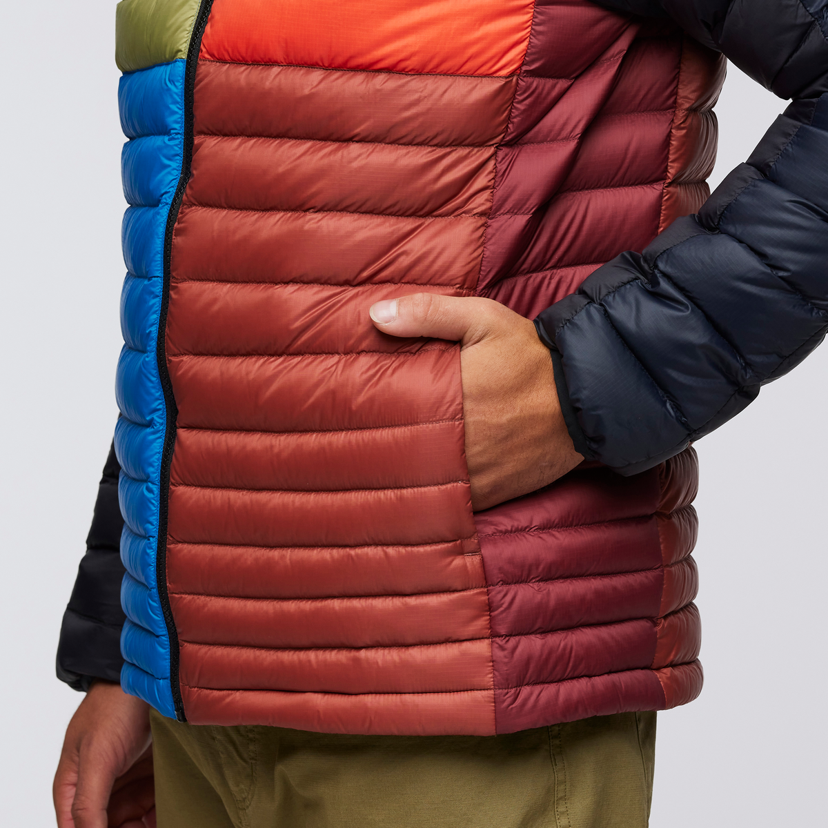 Funky Fuego Down Hooded Jacket Men's - Image 7
