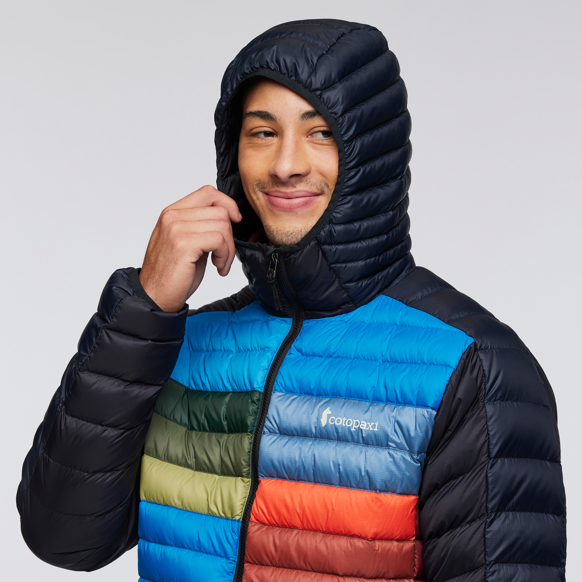 Funky Fuego Down Hooded Jacket Men's - Image 5