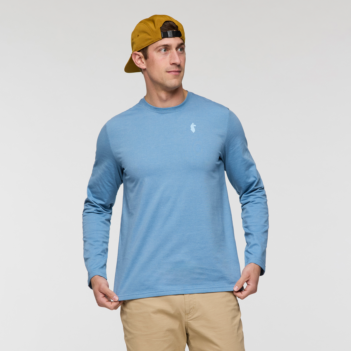 Geo Do Good Long Sleeve T Shirt Men's - Image 9