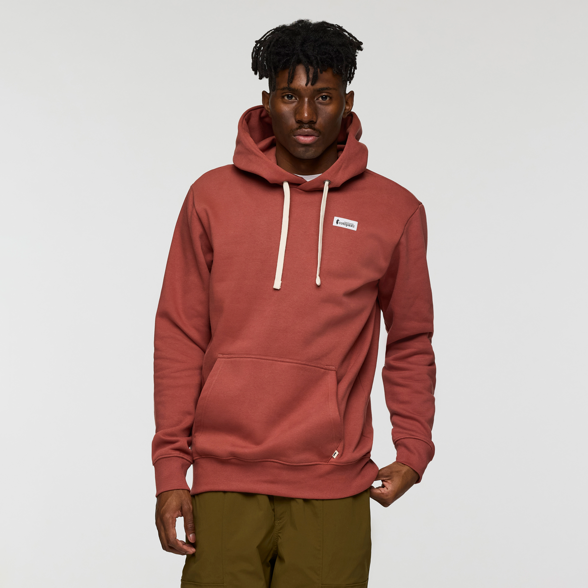 Llama Patch Pullover Hoodie Men's