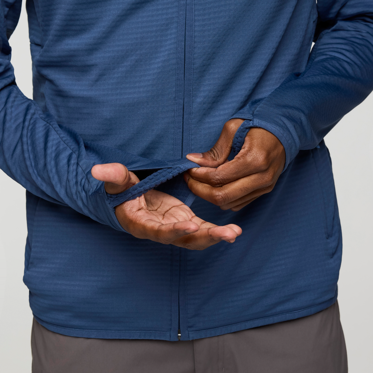 Otero Fleece Full Zip Hooded Jacket Men's - Image 6