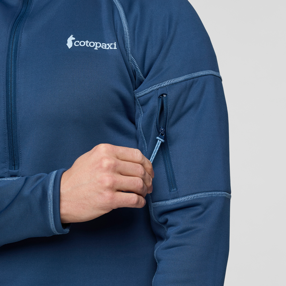 Tempa Fleece Half Zip Pullover Men's - Image 6