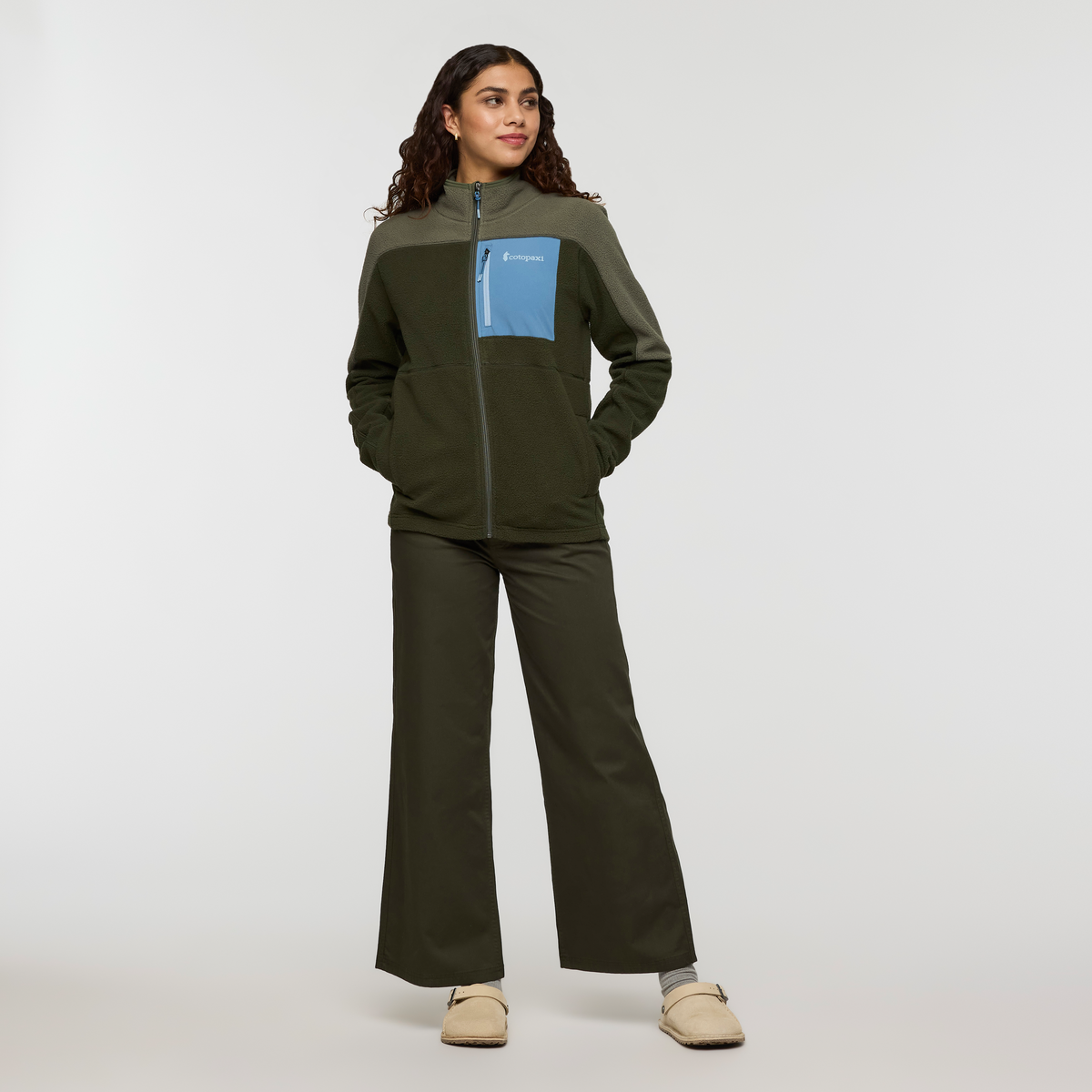 Abrazo Fleece Full Zip Jacket Women's - Image 3