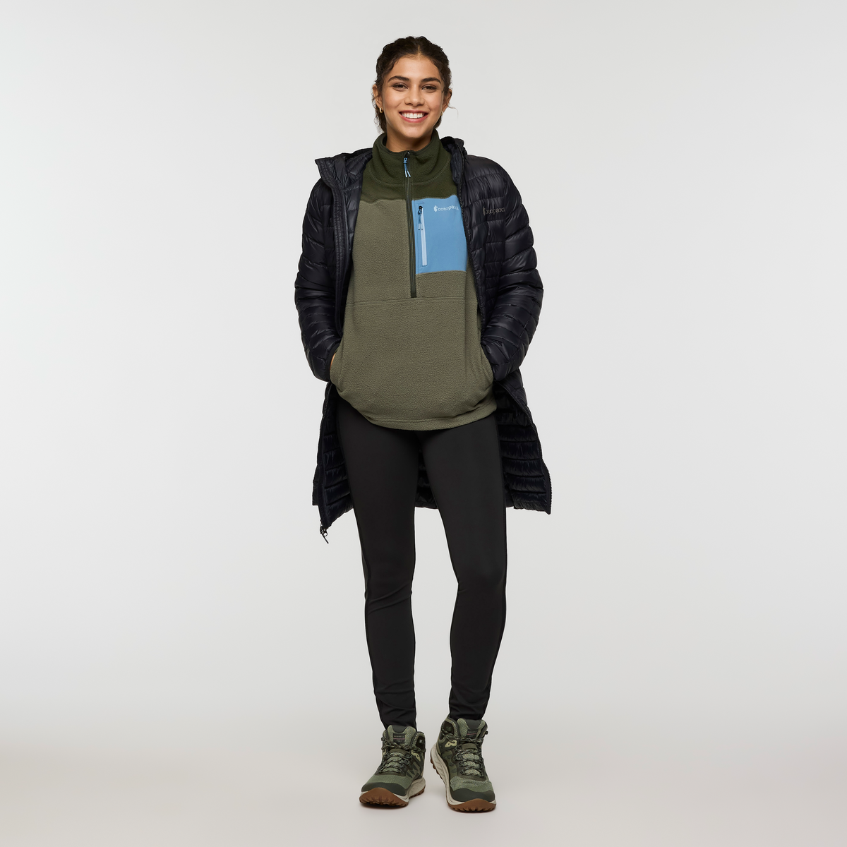 Abrazo Fleece Half Zip Jacket Women's - Image 9