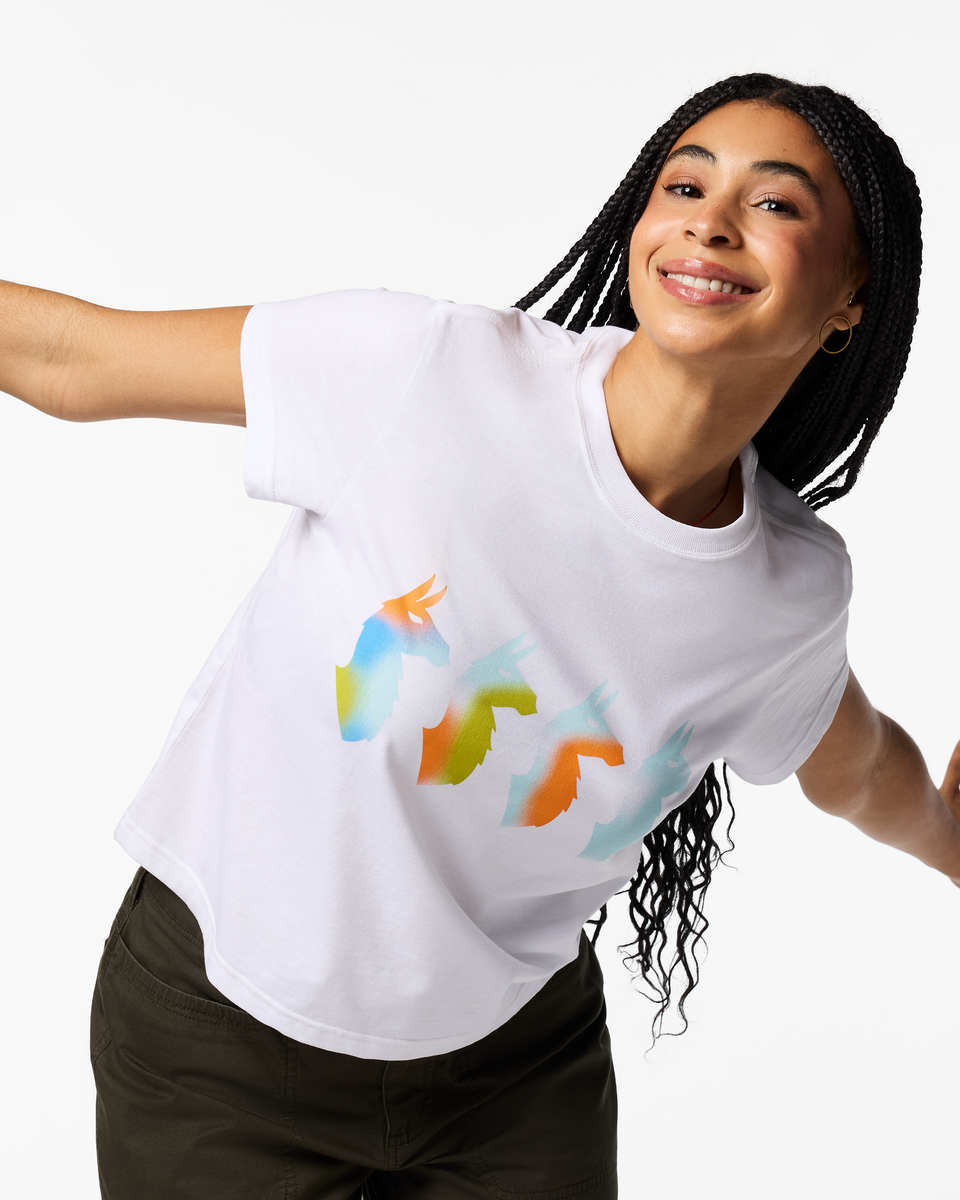 Cuatro Bitmap T Shirt Women's - Image 3