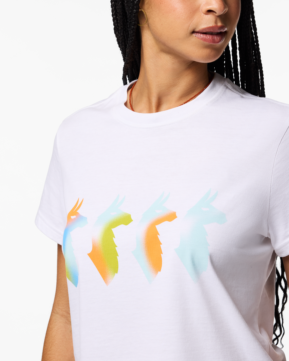 Cuatro Bitmap T Shirt Women's - Image 5
