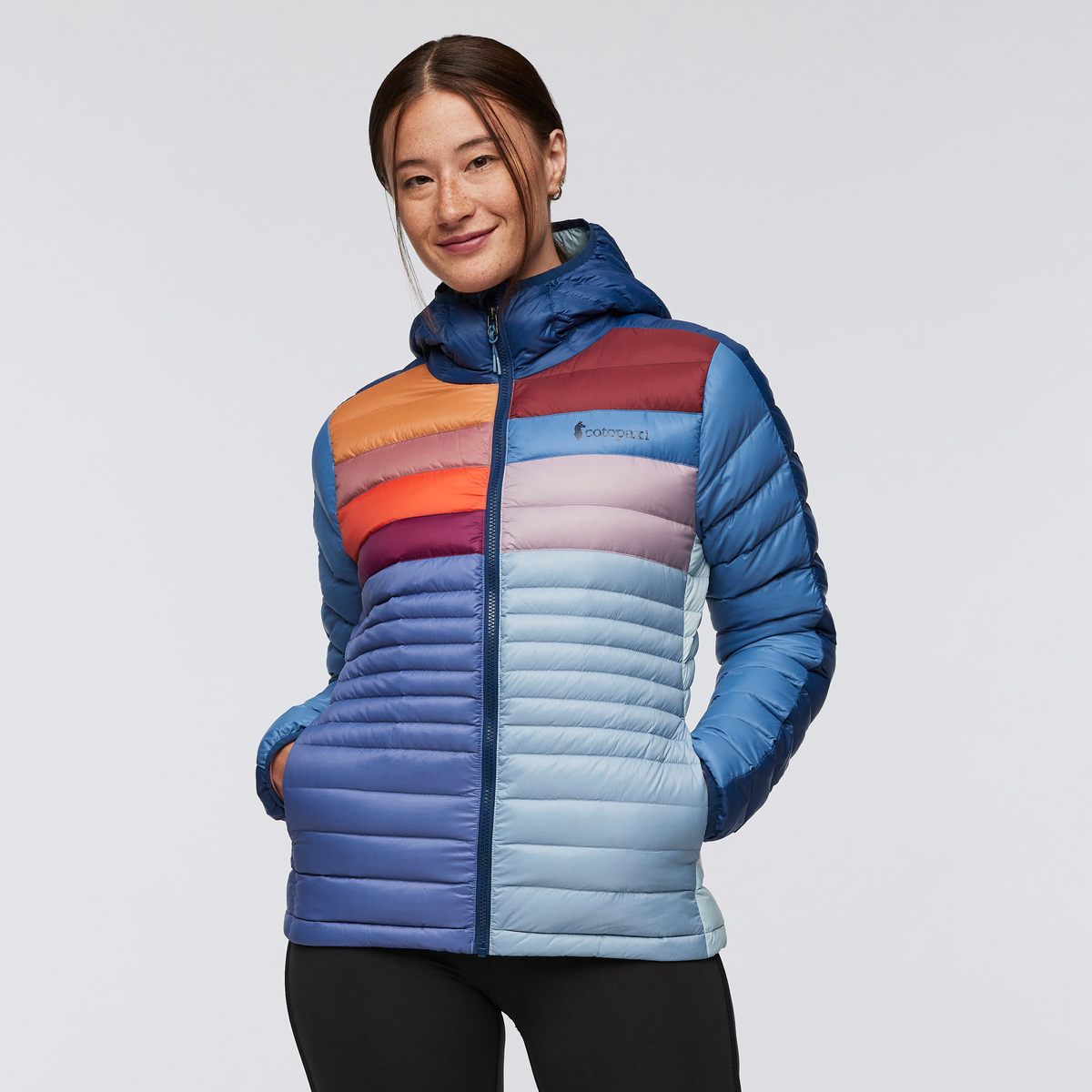 Funky Fuego Down Hooded Jacket Women's