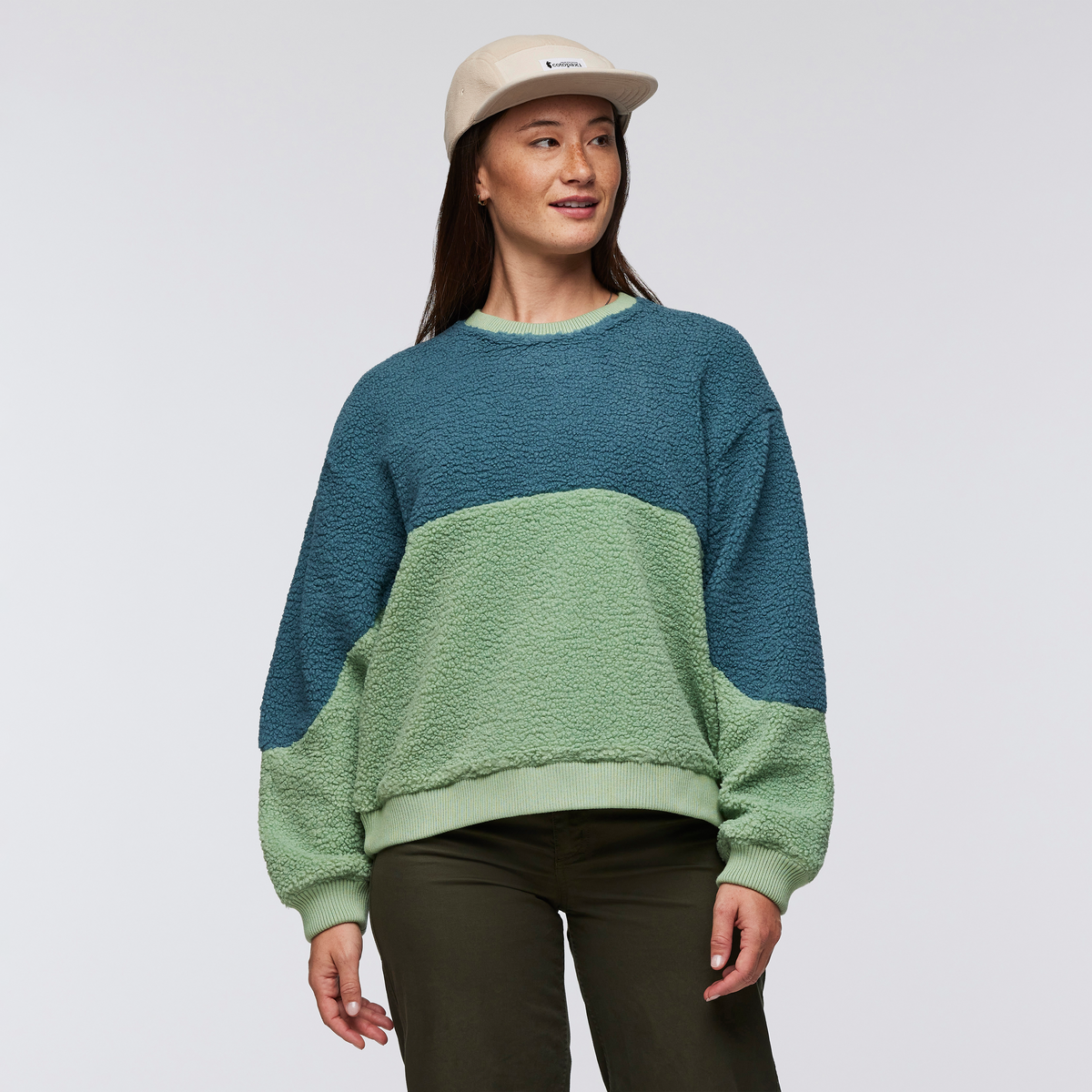 High Pile Fleece Crew Women's