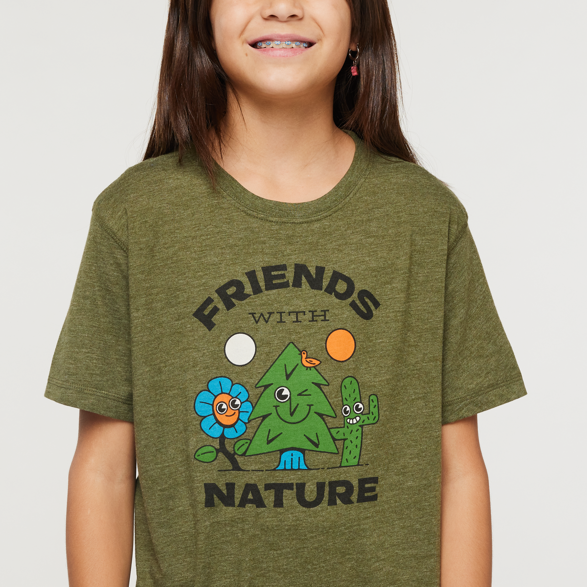 Friends with Nature T Shirt Kids' - Image 15