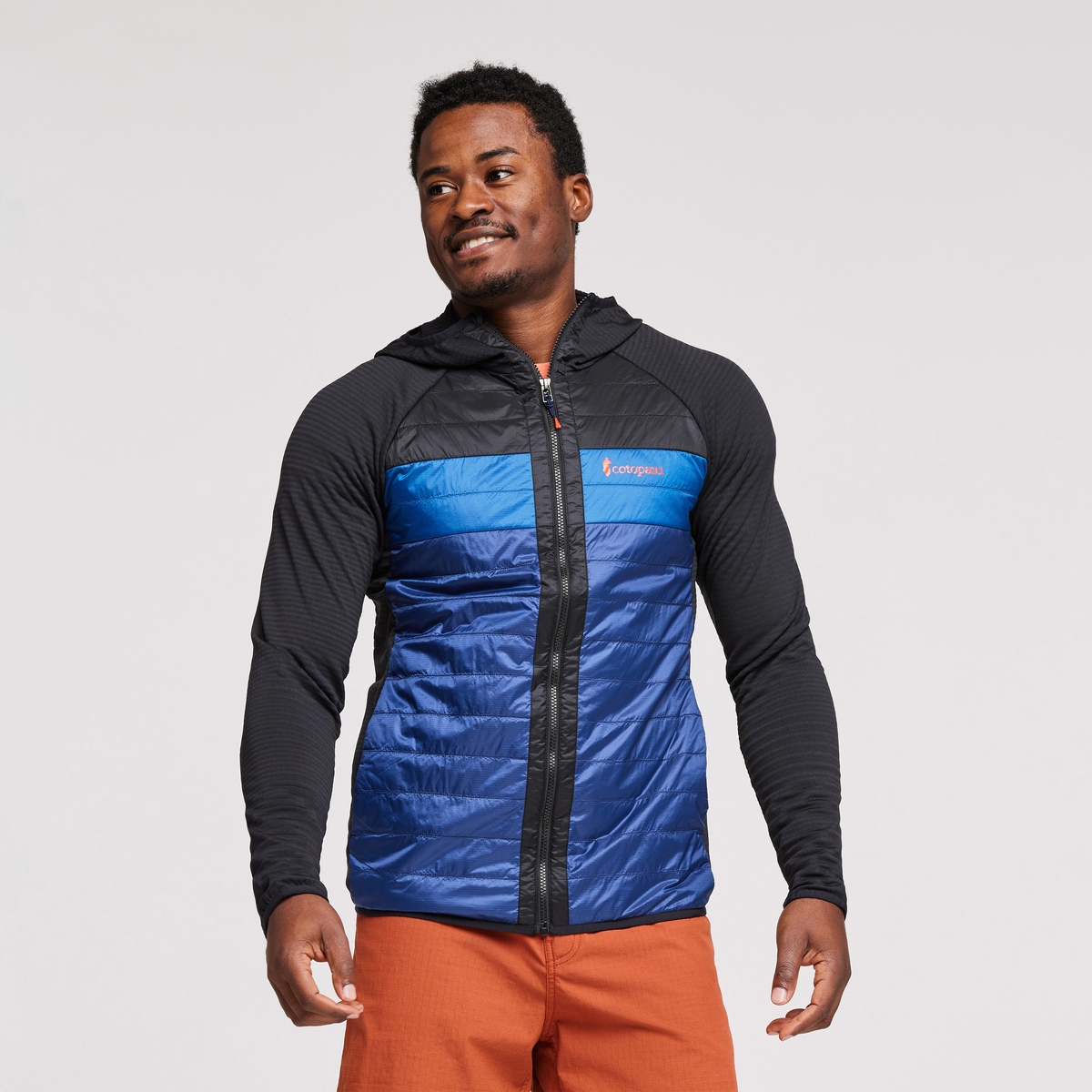 Capa Hybrid Insulated Hooded Jacket Men's