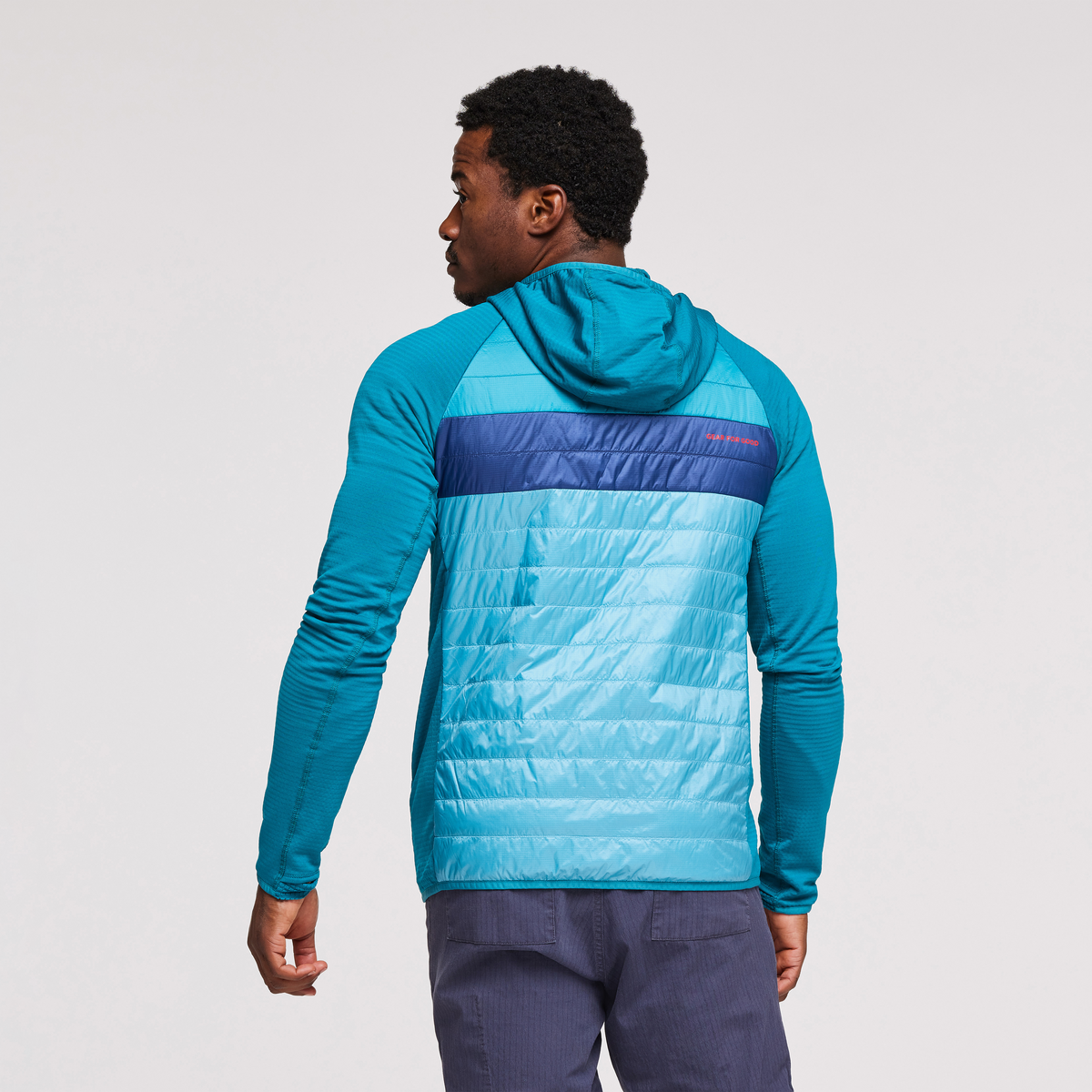 Capa Hybrid Insulated Hooded Jacket Men's - Image 4