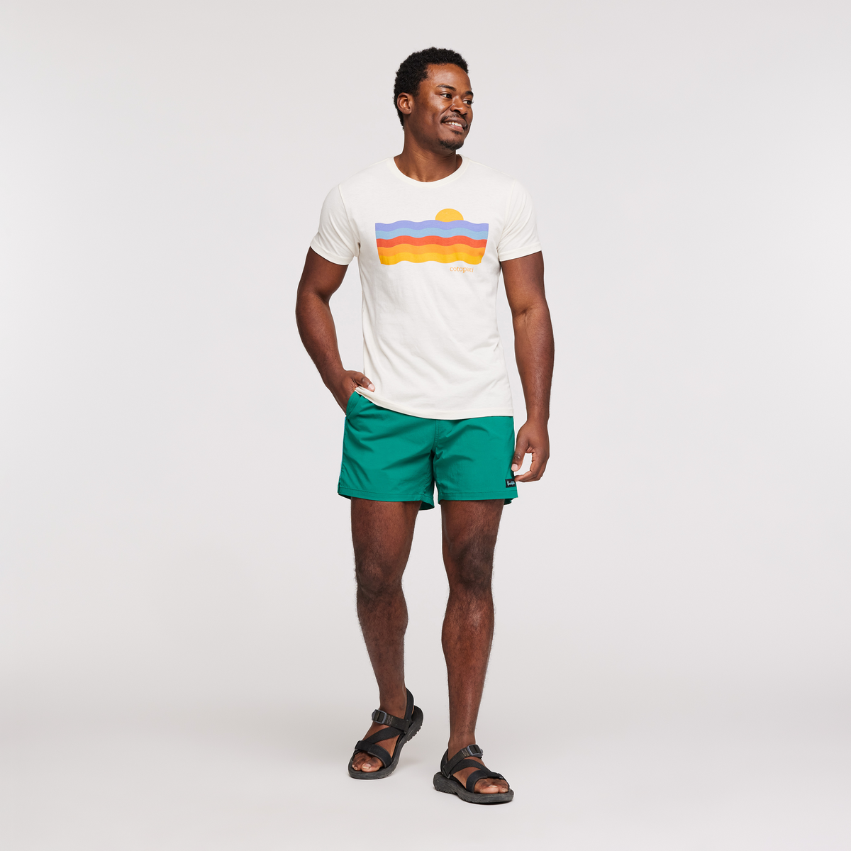 Disco Wave T Shirt Men's - Image 2