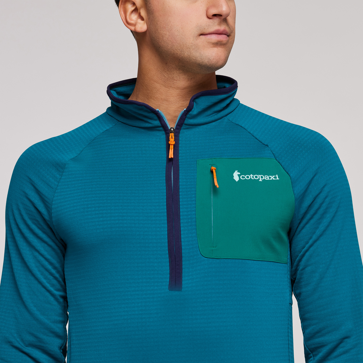 Otero Fleece Half Zip Pullover Men's - Image 5