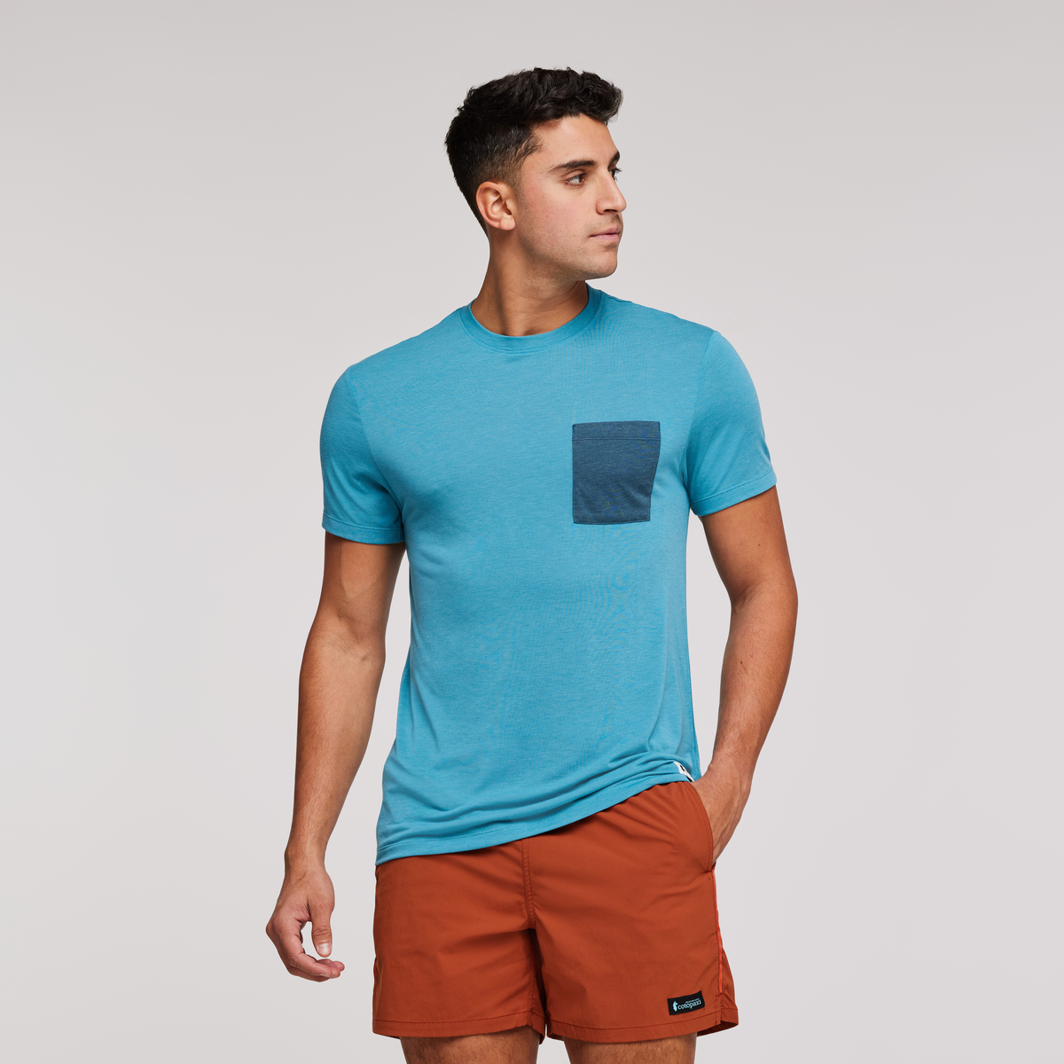 Paseo Travel Pocket T Shirt Men's - Image 10