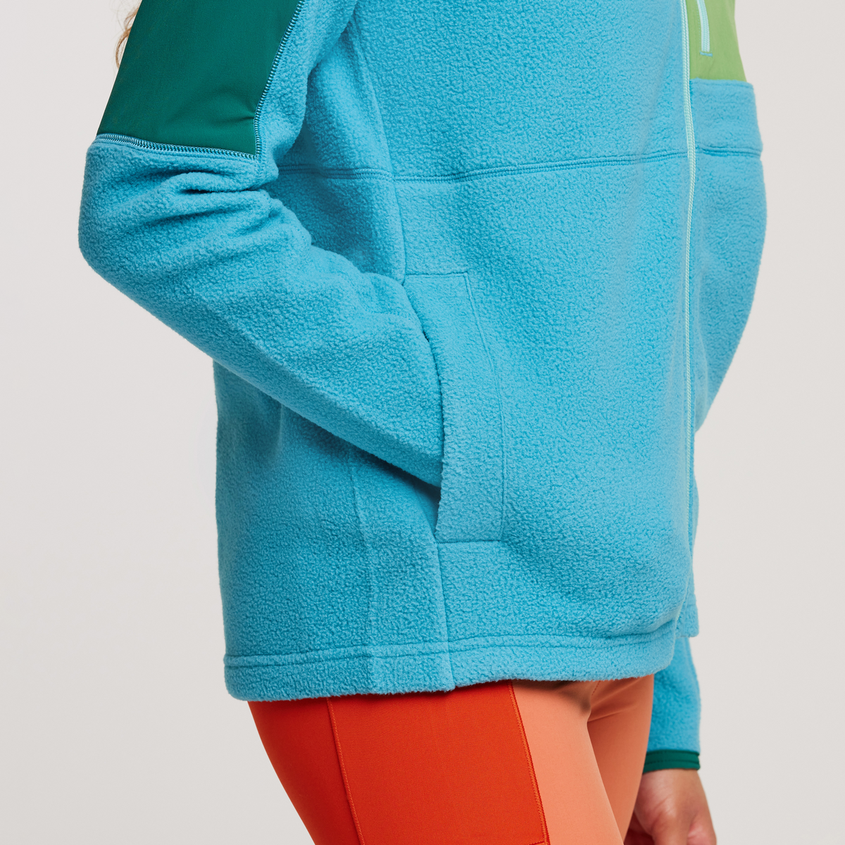 Abrazo Fleece Hooded Full Zip Jacket Women's - Image 6