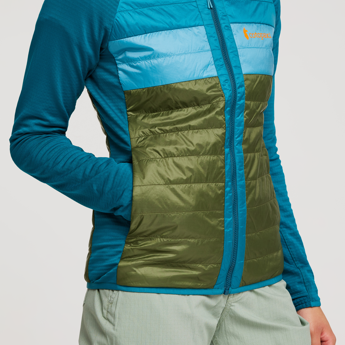 Capa Hybrid Insulated Hooded Jacket Women's - Image 12