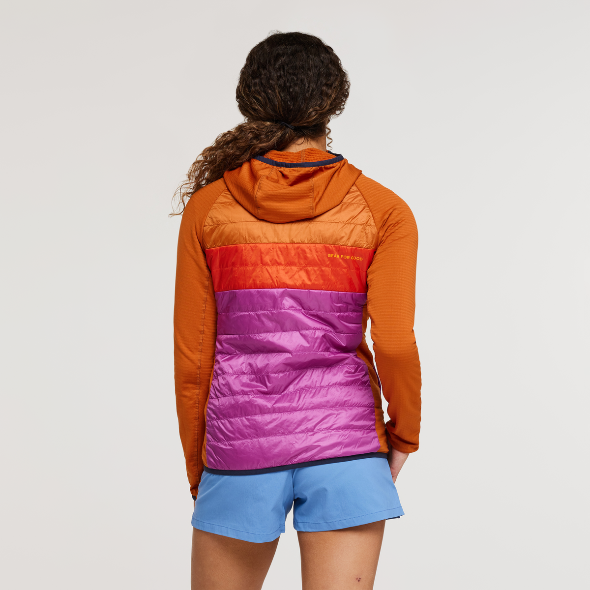 Capa Hybrid Insulated Hooded Jacket Women's - Image 14