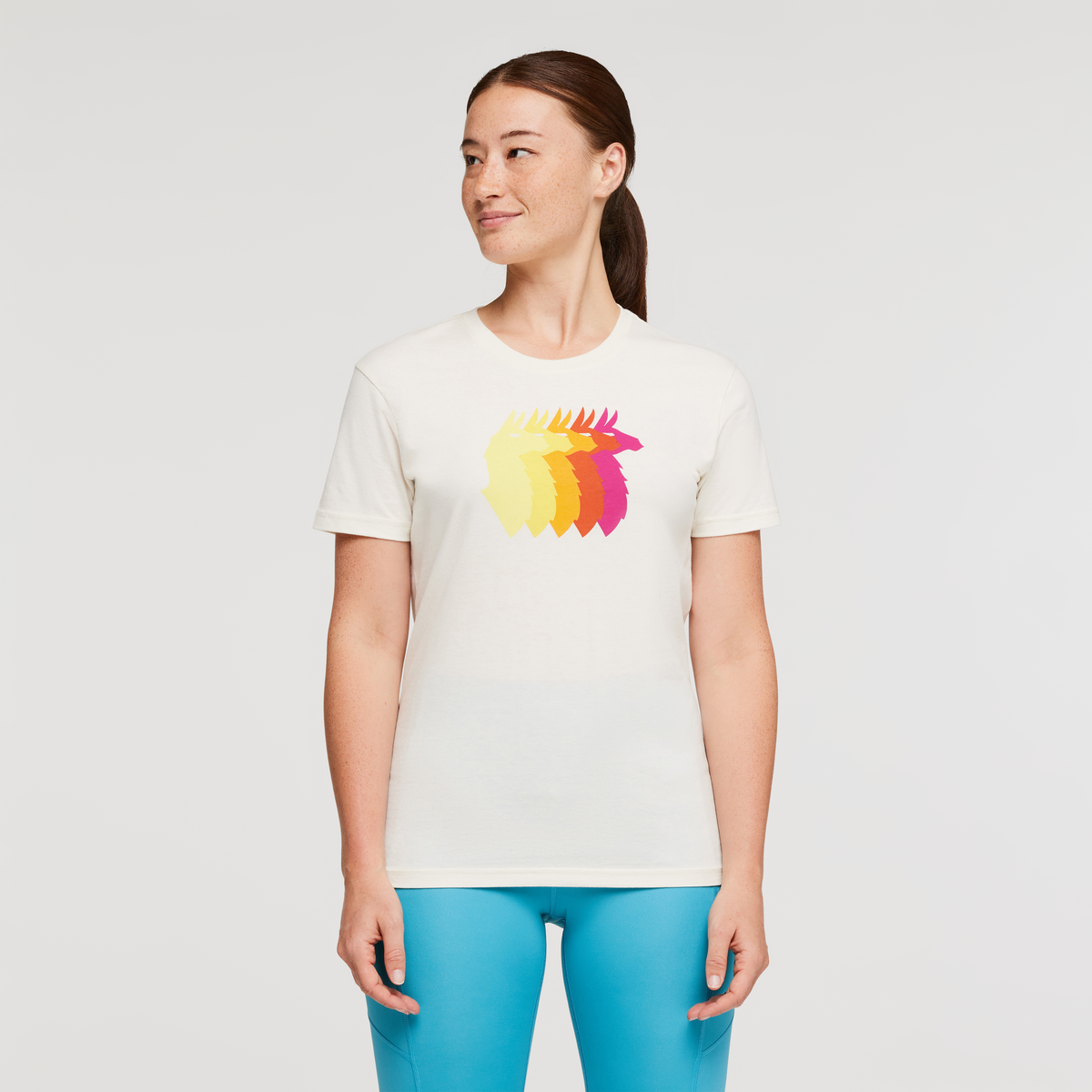 Llama Sequence T Shirt Women's - Image 13