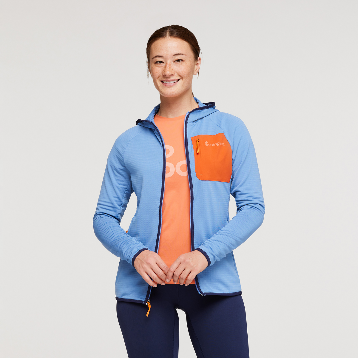 Otero Fleece Full Zip Hooded Jacket   Women's