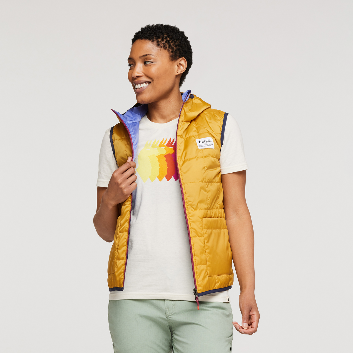 Teca Cálido Hooded Vest Women's - Image 38