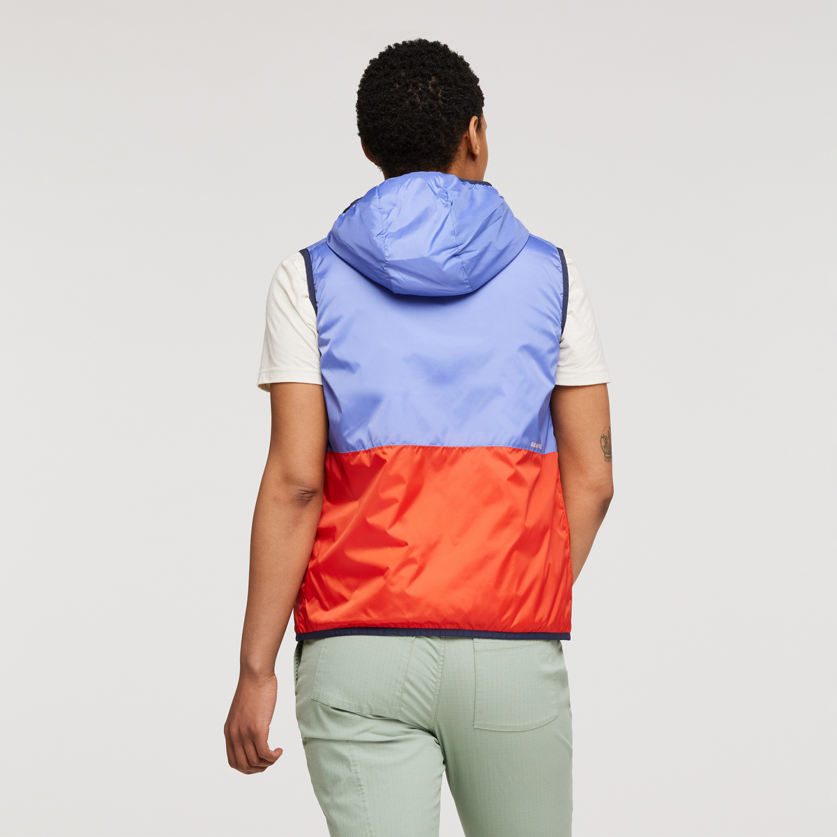 Teca Cálido Reversible Hooded Vest Women's - Image 6