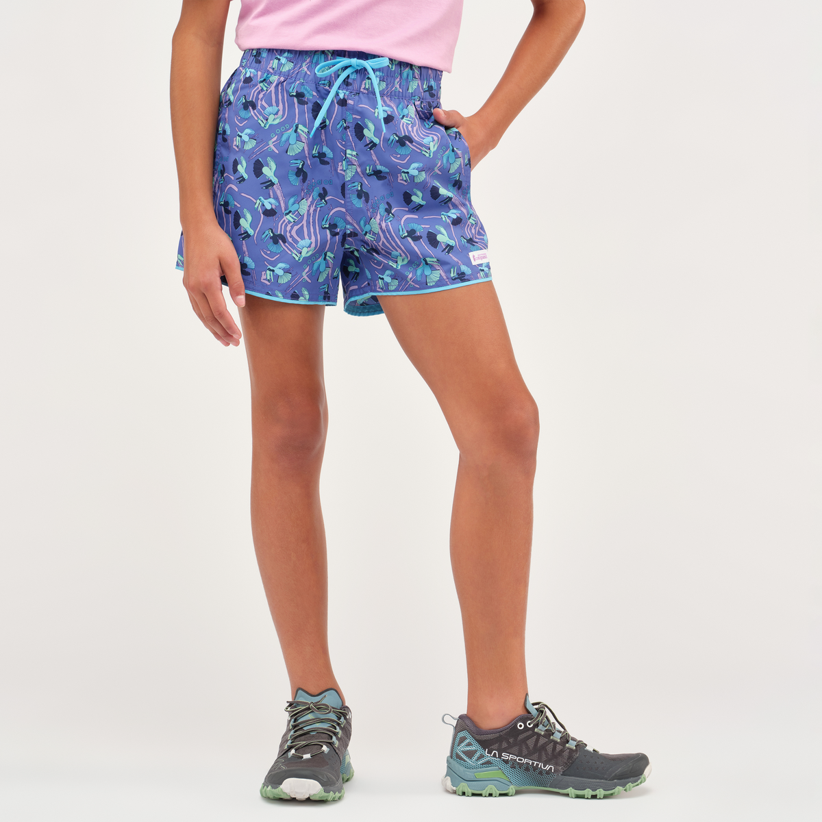 Cocodrilo Short Girls' Print
