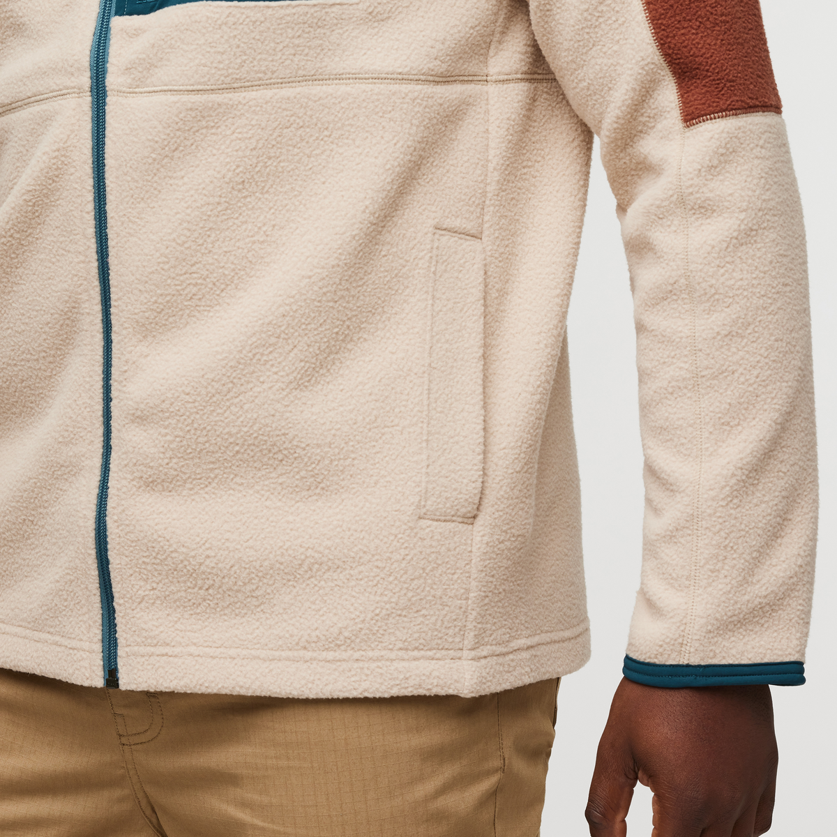 Abrazo Fleece Full Zip Jacket Men's - Image 6