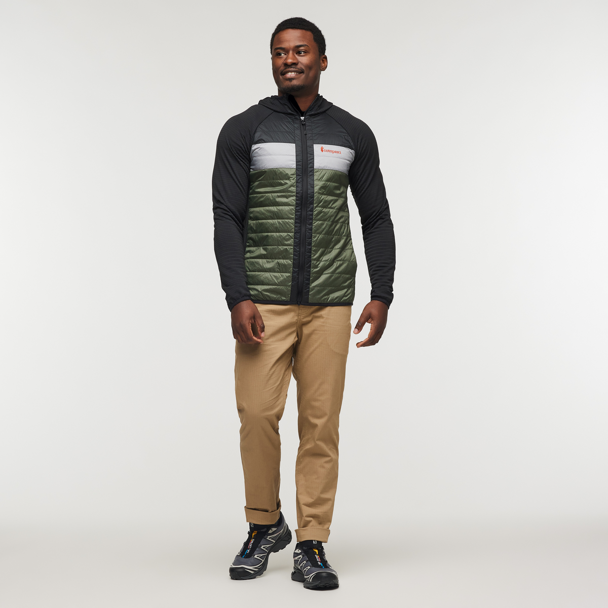 Capa Hybrid Insulated Hooded Jacket Men's - Image 35