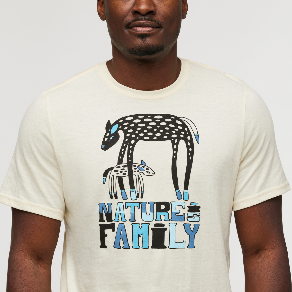 Nature Is Family T Shirt Men's - Image 5