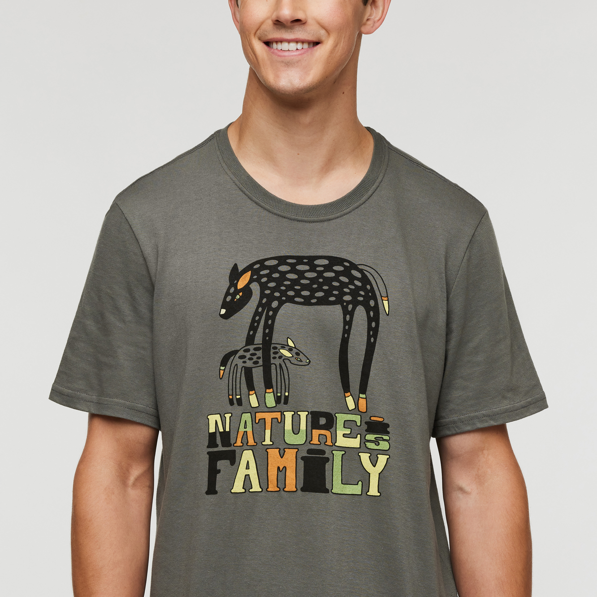 Nature Is Family T Shirt Men's - Image 12