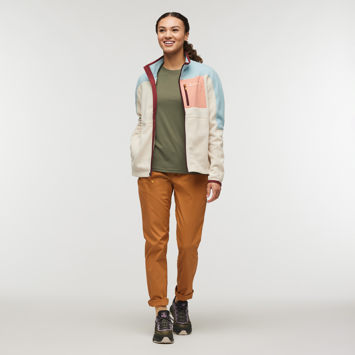 Abrazo Fleece Full Zip Jacket Women's - Image 11