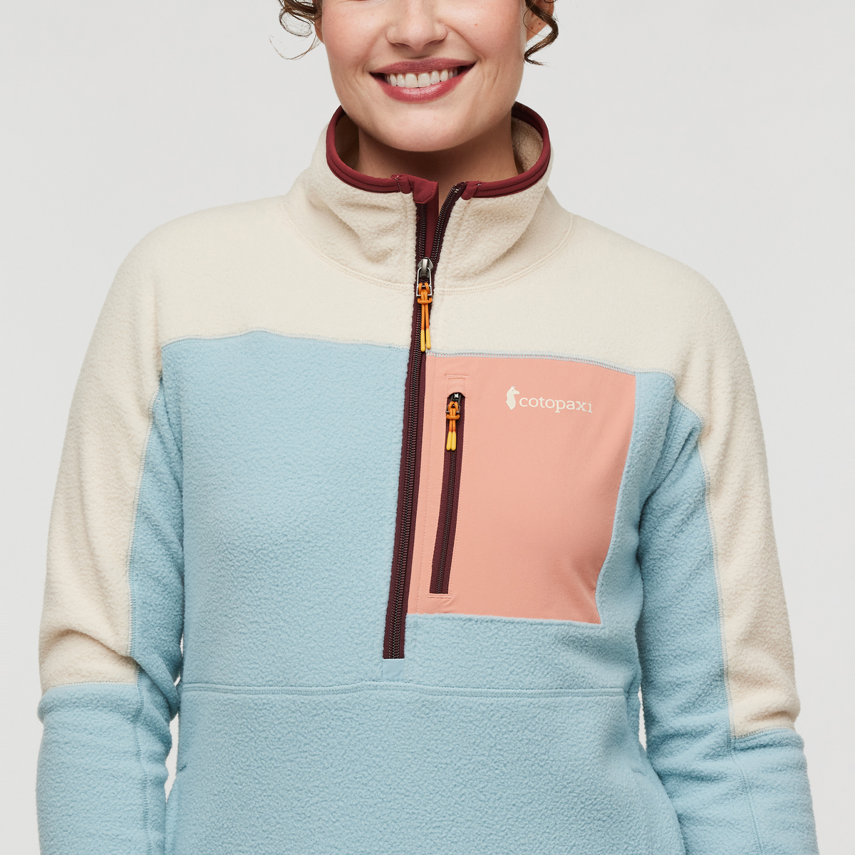 Abrazo Fleece Half Zip Jacket Women's - Image 5