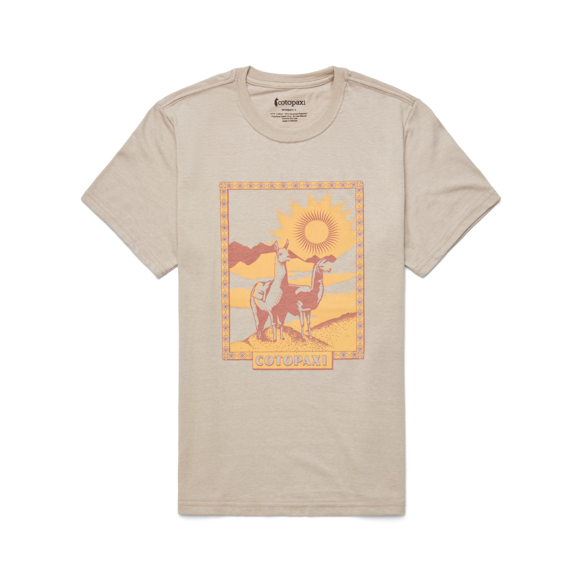 Llama Greetings T Shirt Women's - Image 6