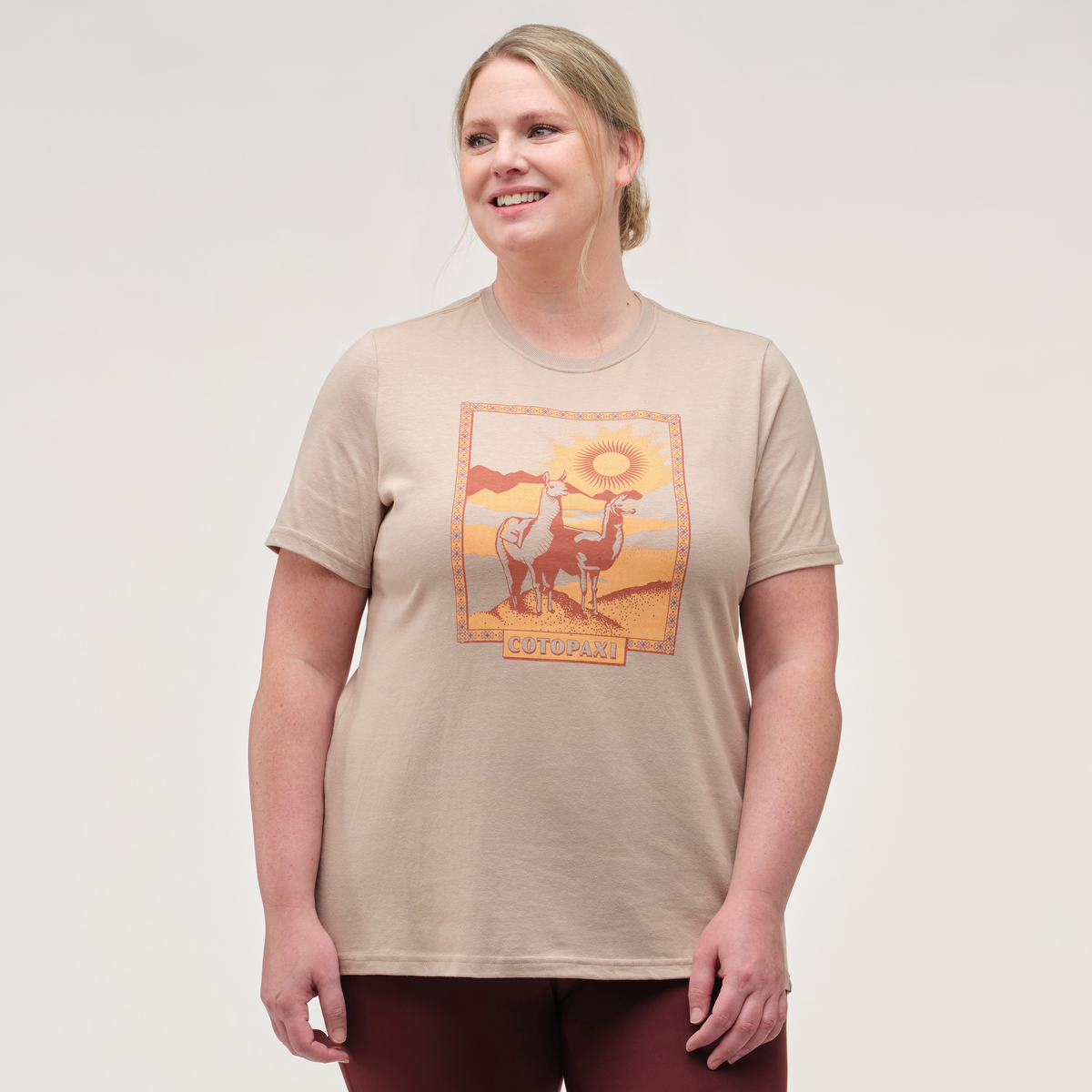 Llama Greetings T Shirt Women's - Image 8