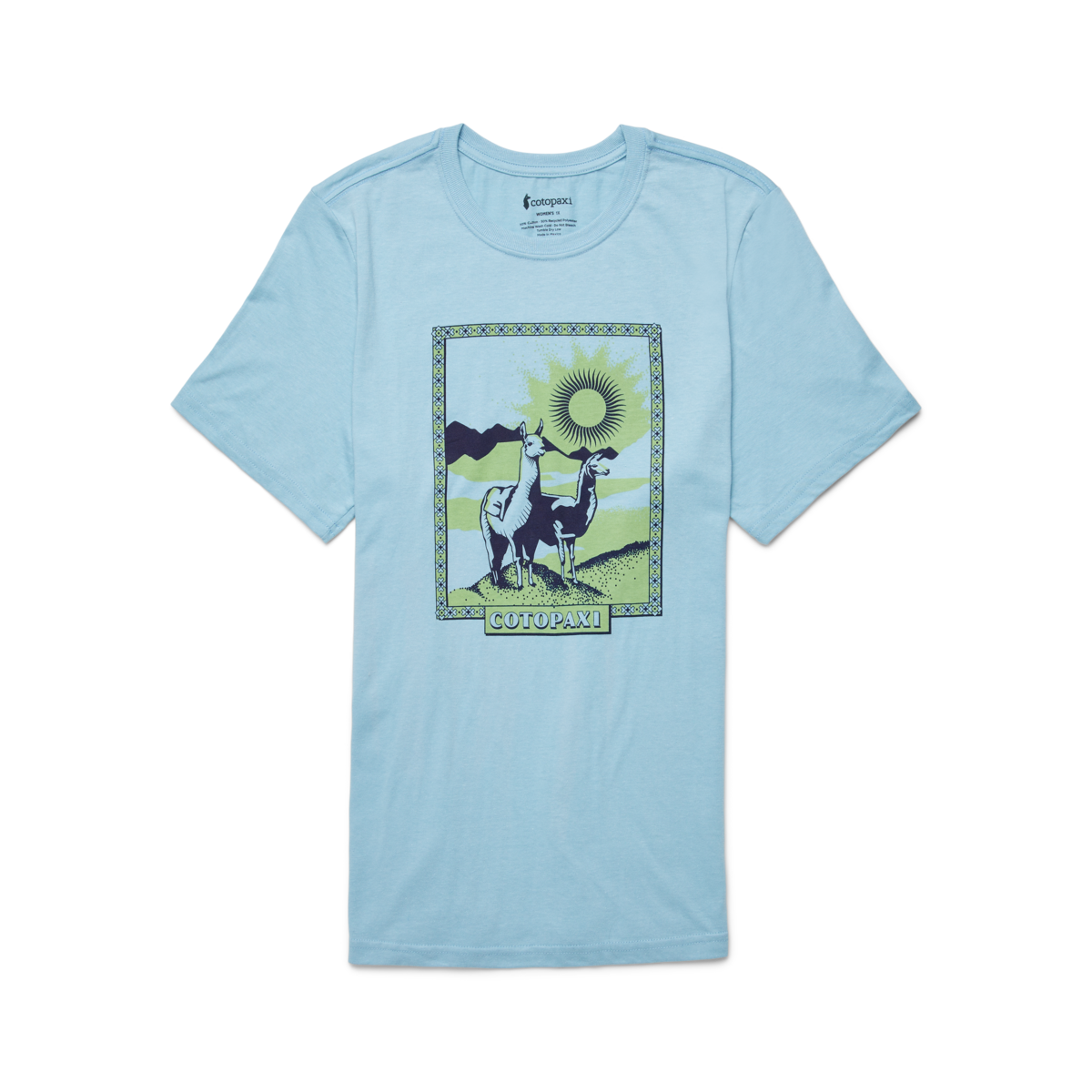 Llama Greetings T Shirt Women's - Image 21