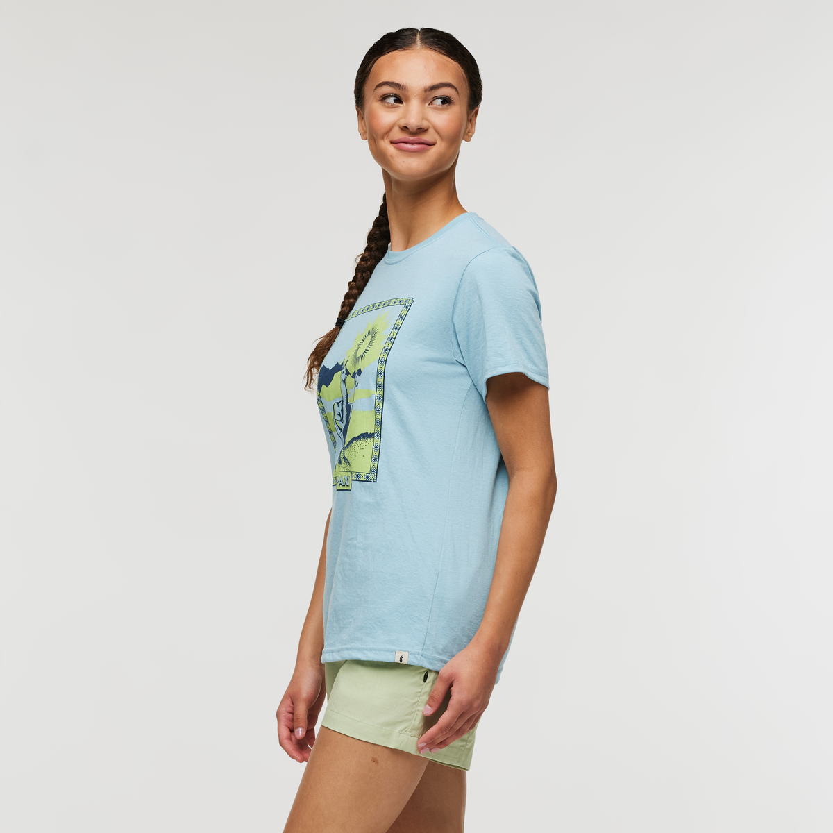 Llama Greetings T Shirt Women's - Image 17