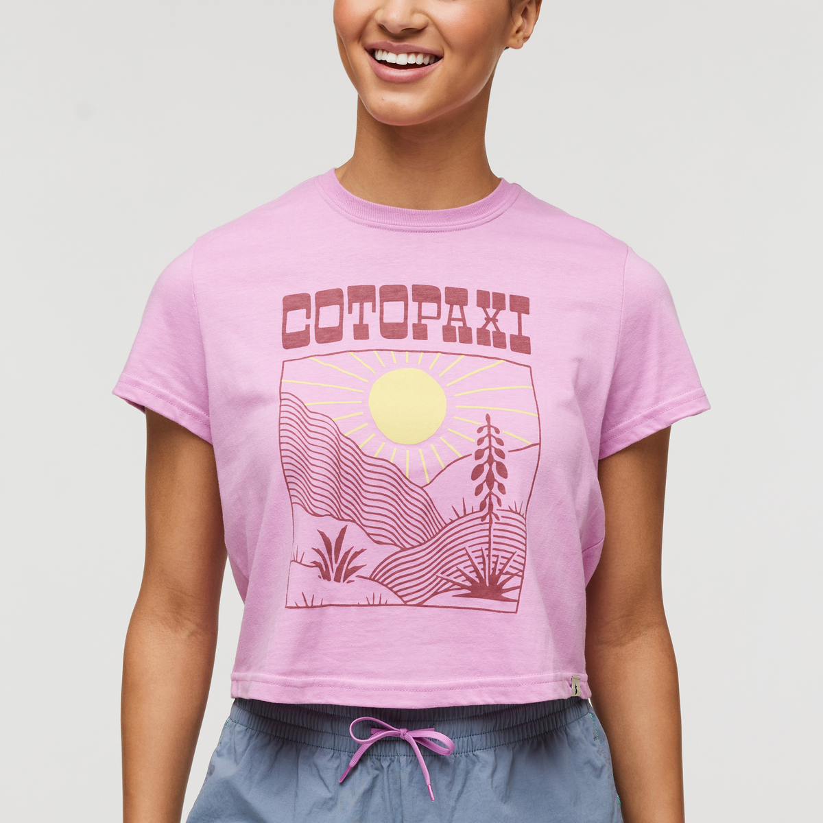 Western Hills Crop T Shirt Women's - Image 12