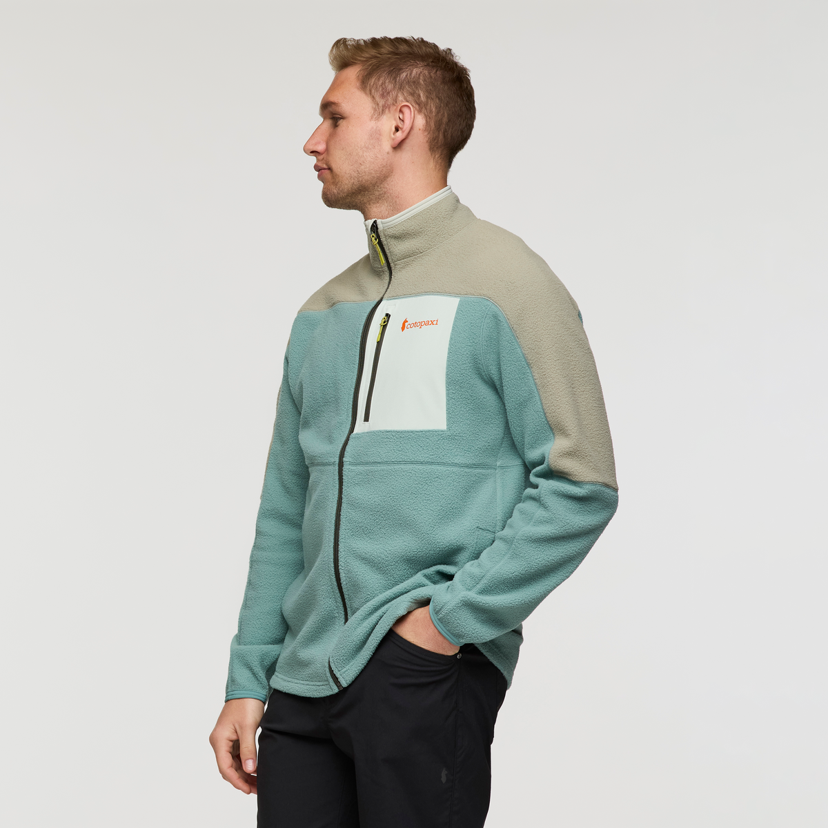 Abrazo Fleece Full Zip Jacket Men's - Image 3