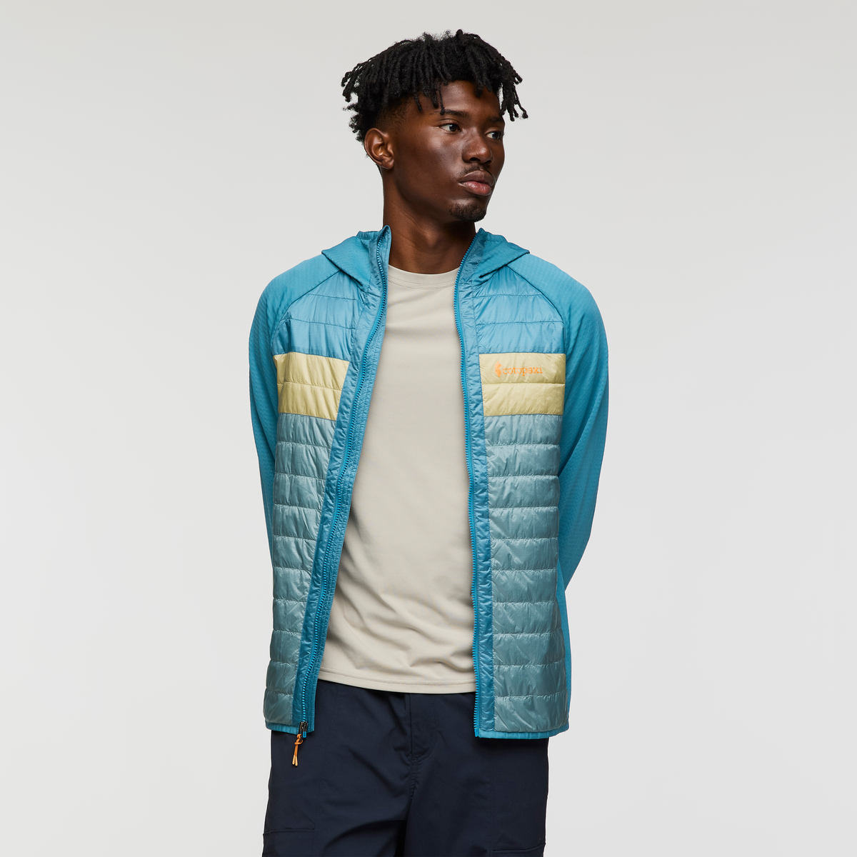 Capa Hybrid Insulated Hooded Jacket Men's - Image 19