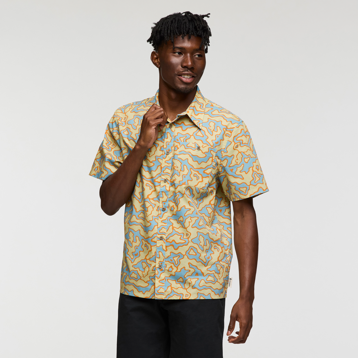 Estival Button Up Shirt Print Men's - Image 16