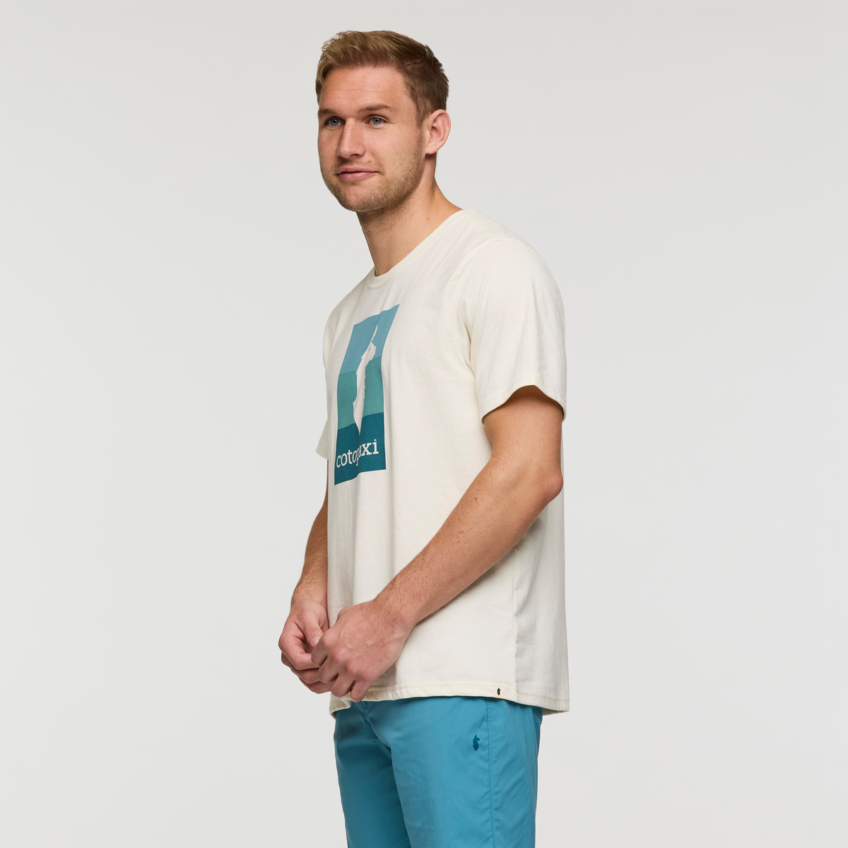 Llama Block T Shirt Men's - Image 3