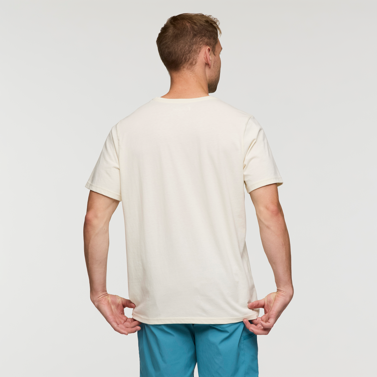 Llama Block T Shirt Men's - Image 4