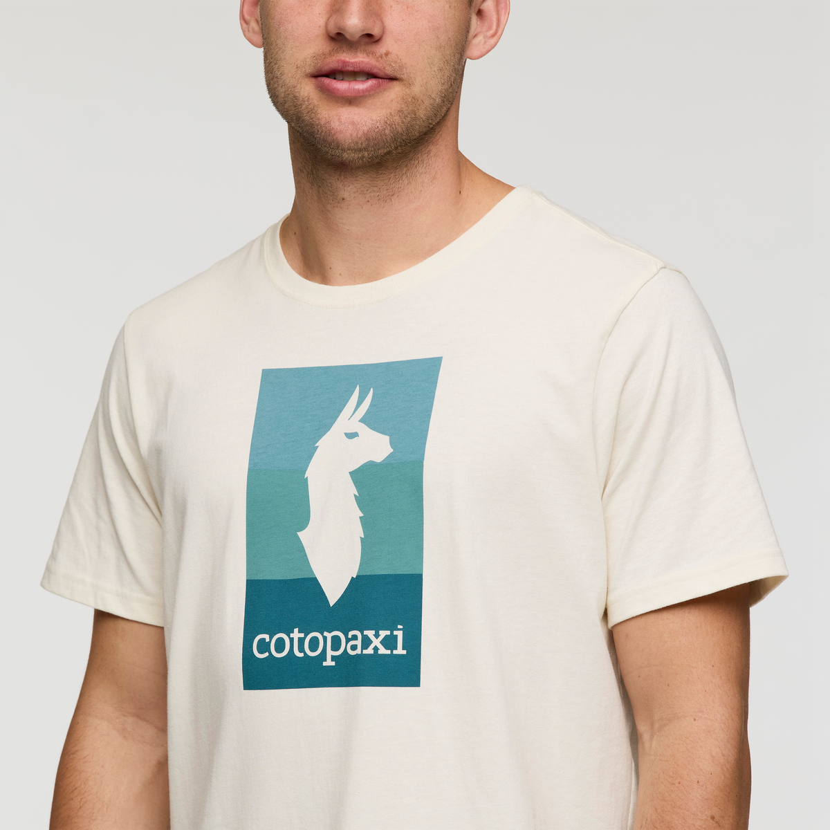 Llama Block T Shirt Men's - Image 5