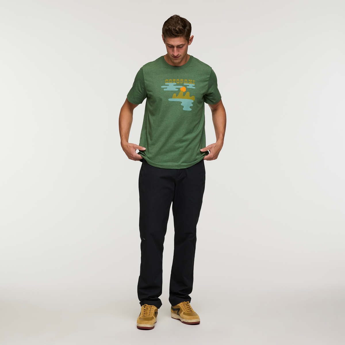Sunrise Lake T Shirt Men's - Image 9