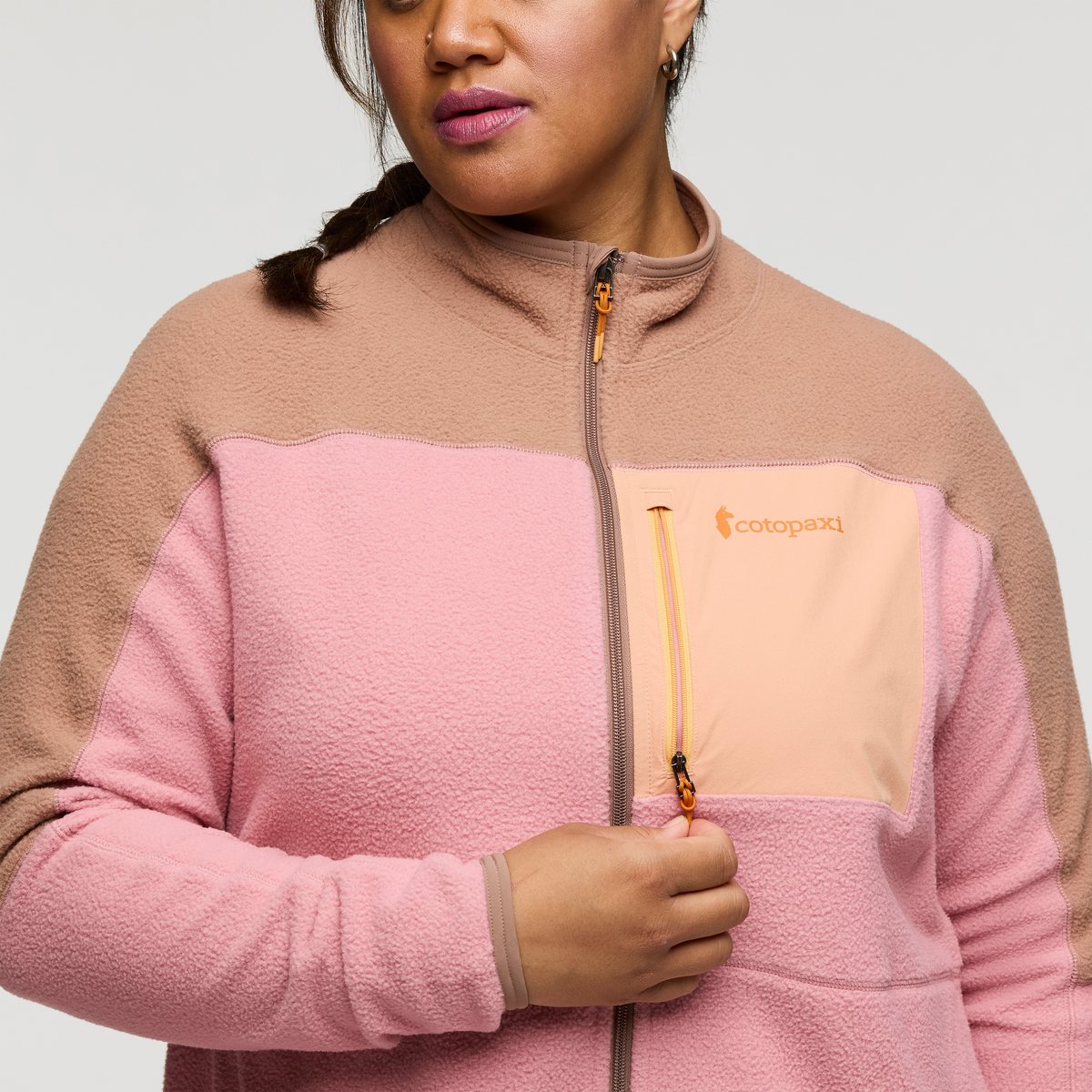 Abrazo Fleece Full Zip Jacket Women's - Image 5