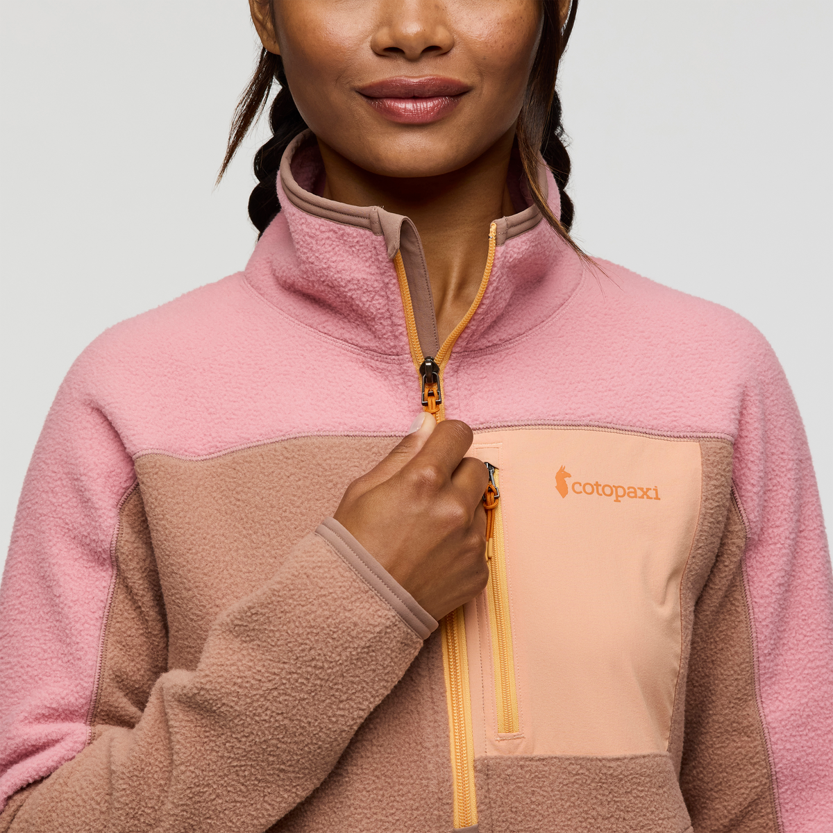 Abrazo Fleece Half Zip Jacket Women's - Image 12
